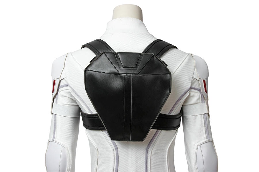 Black Widow Natasha Romanoff White Suit Cosplay Costume | Marvel Outfit