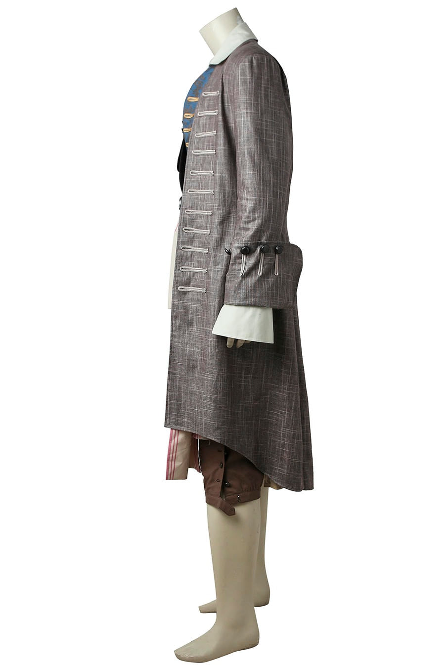 Pirates of the Caribbean 5 Jack Sparrow Cosplay Costume | Pirate Outfit