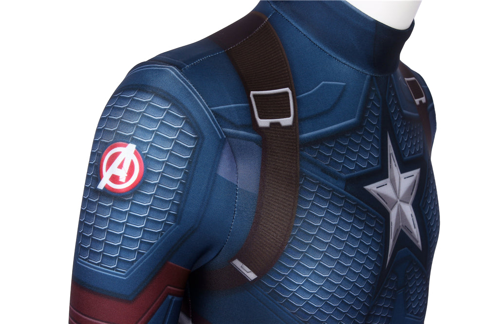 Kids Captain America Endgame Cosplay Costume | Marvel Outfit