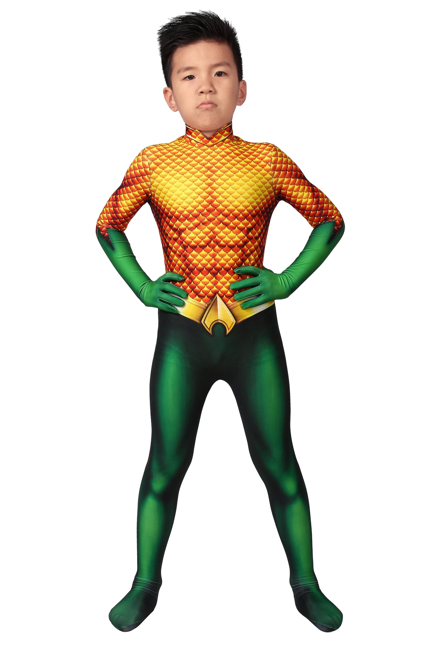 Kids Aquaman Cosplay Costume | DC Outfit