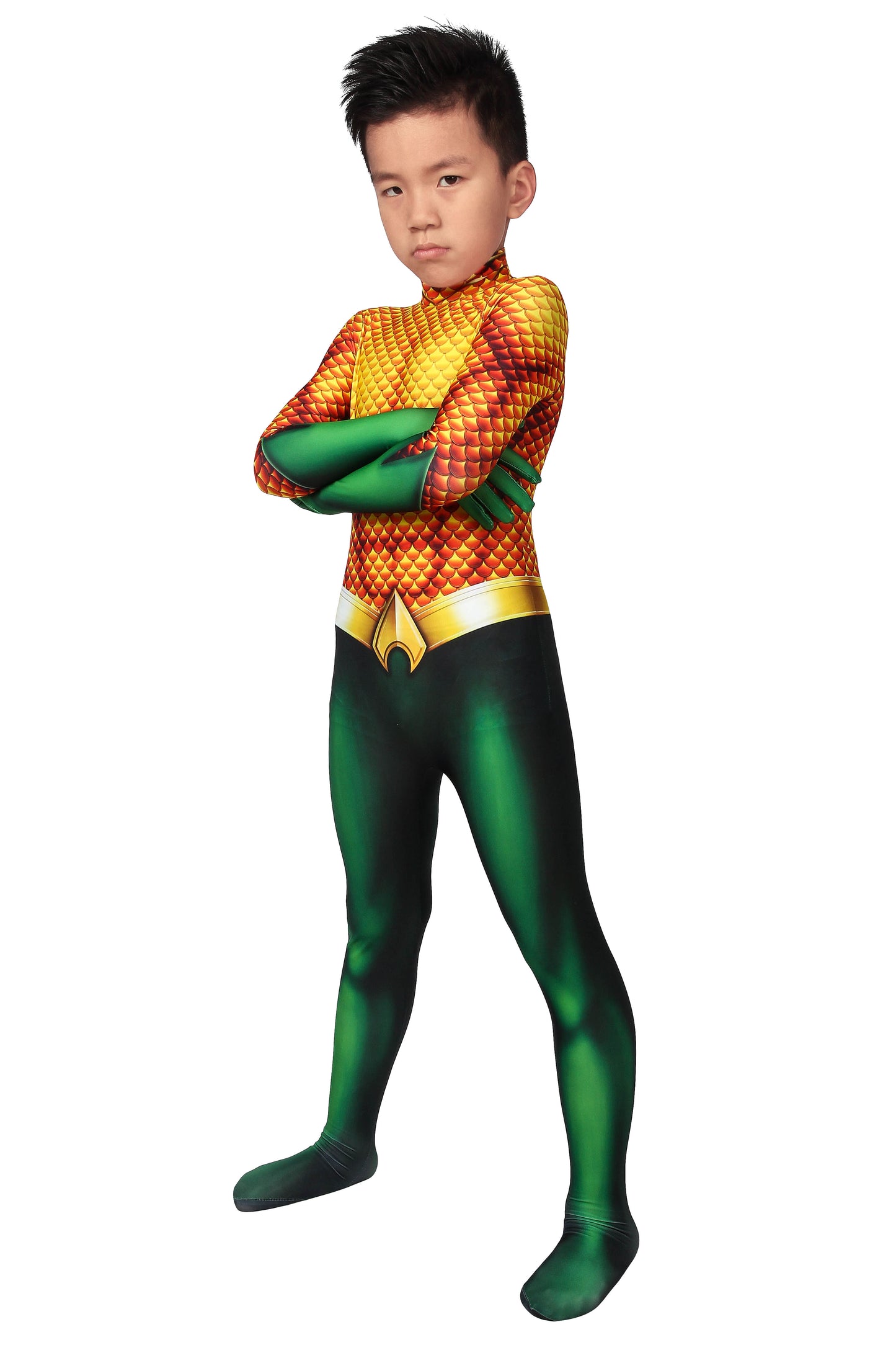 Kids Aquaman Cosplay Costume | DC Outfit