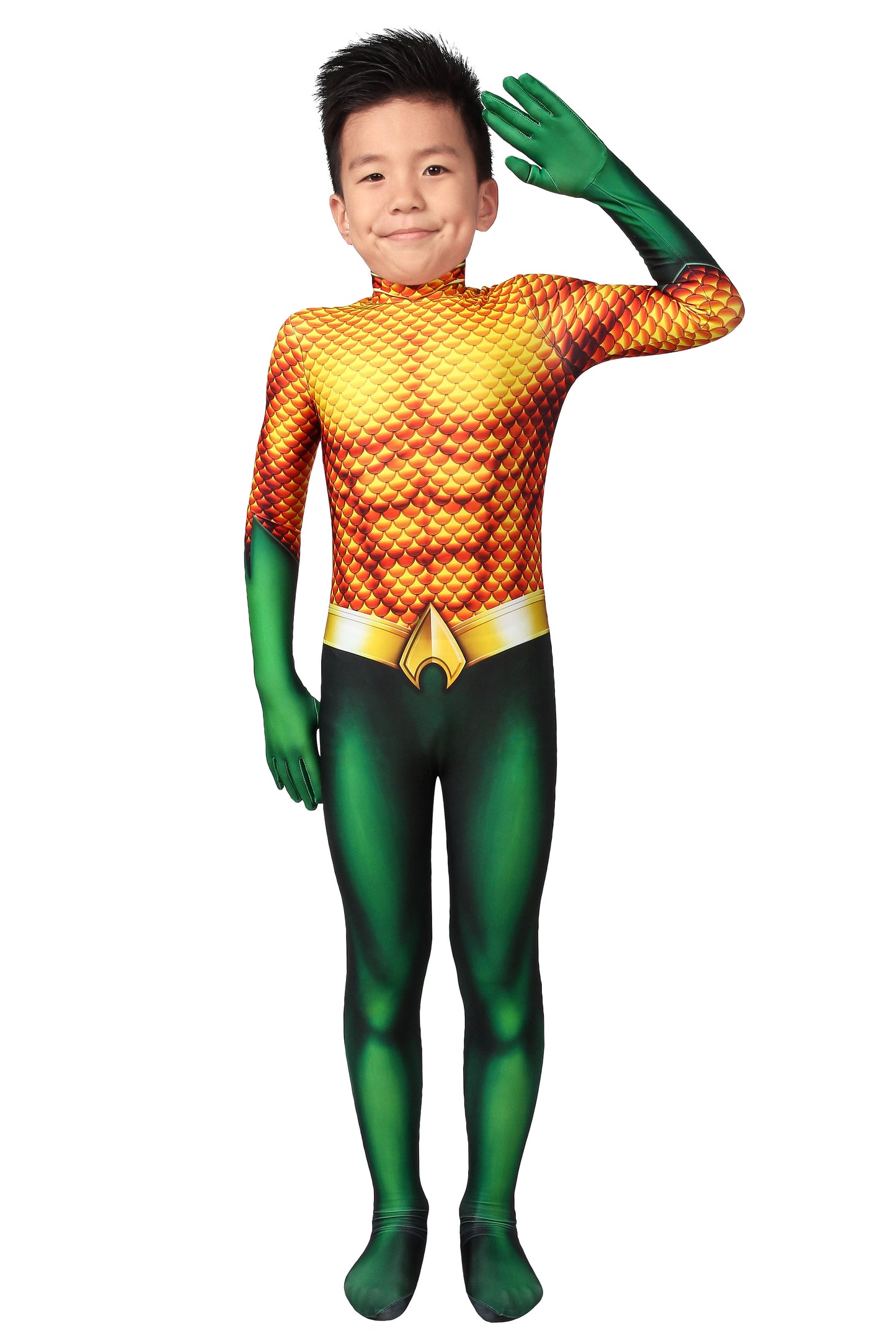 Kids Aquaman Cosplay Costume | DC Outfit