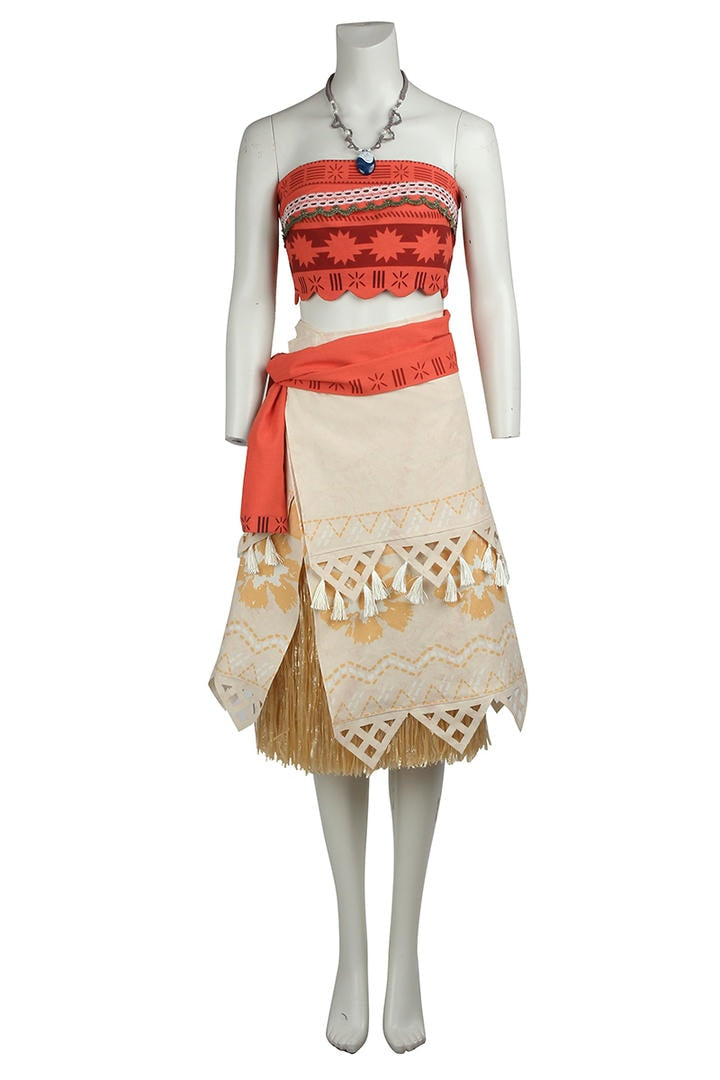 Disney Princess Moana Cosplay Costume  | Movie Outfit