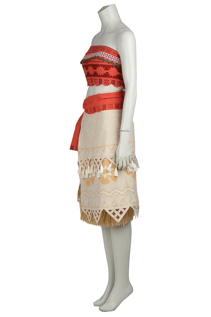 Disney Princess Moana Cosplay Costume  | Movie Outfit