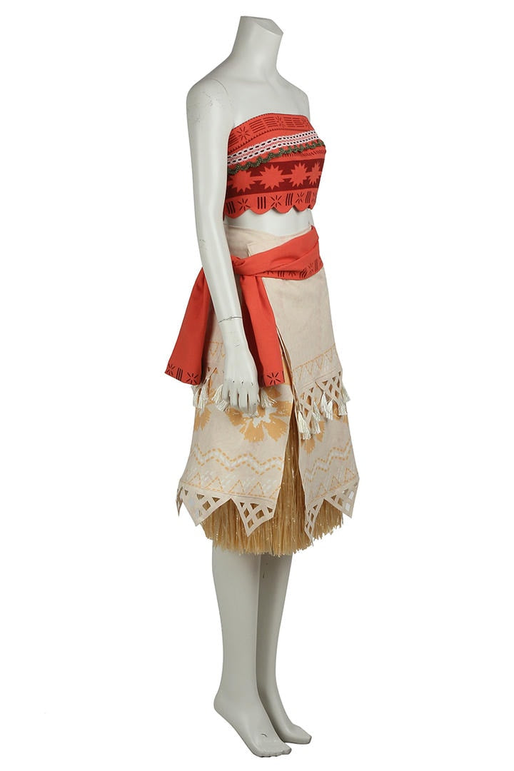 Disney Princess Moana Cosplay Costume  | Movie Outfit