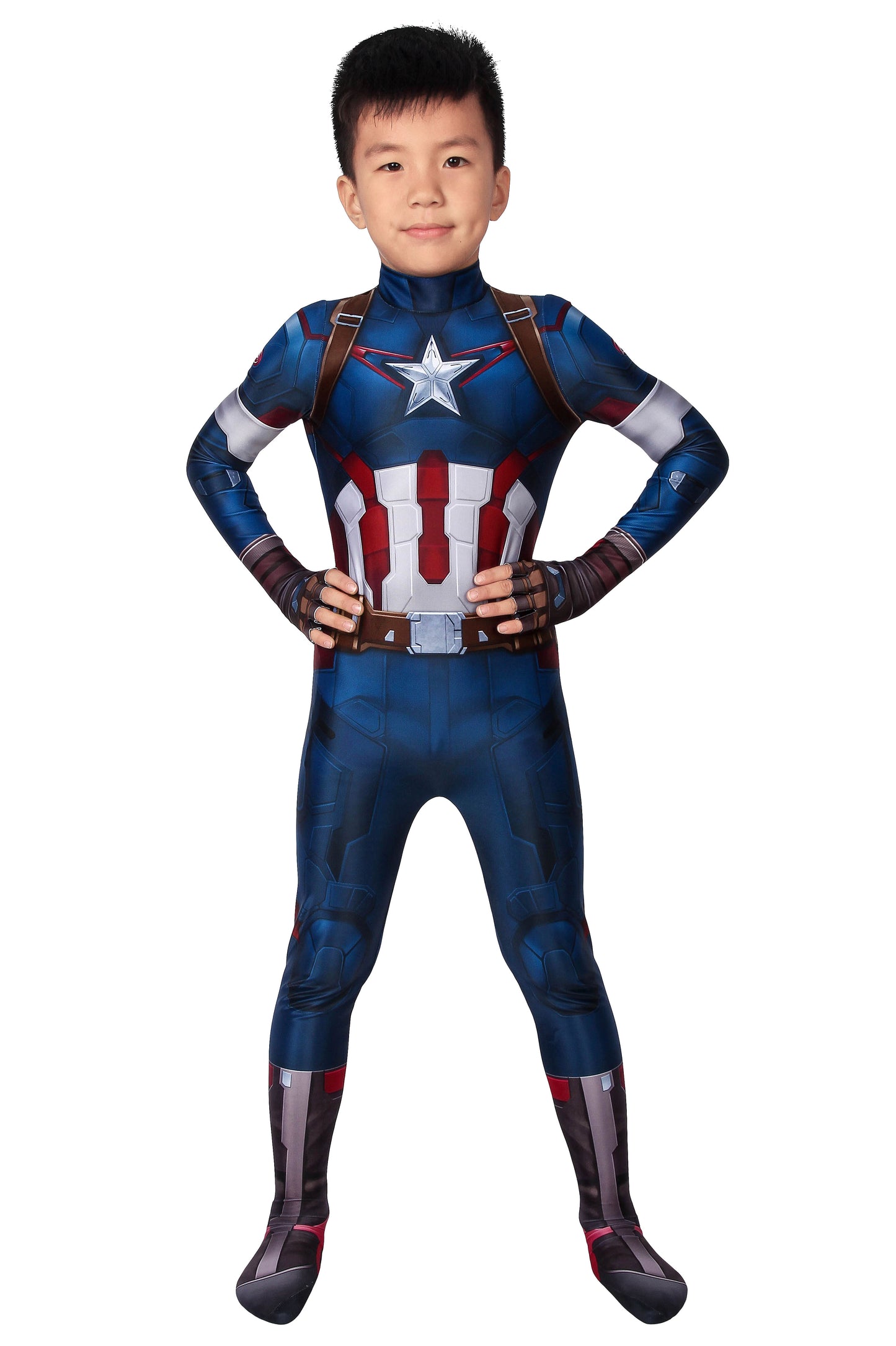 Kids Captain America Avengers 2 Cosplay Costume | Marvel Outfit