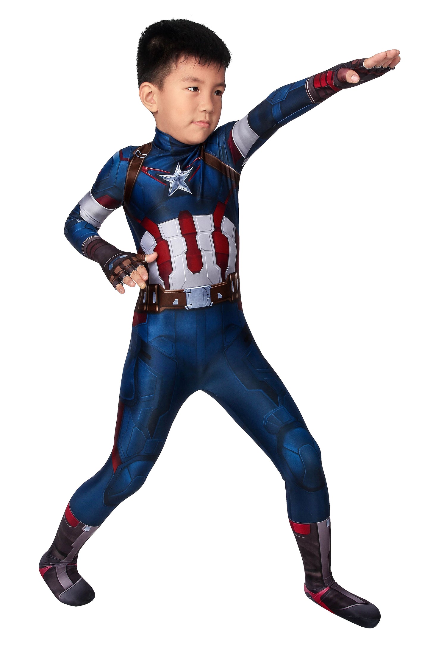 Kids Captain America Avengers 2 Cosplay Costume | Marvel Outfit