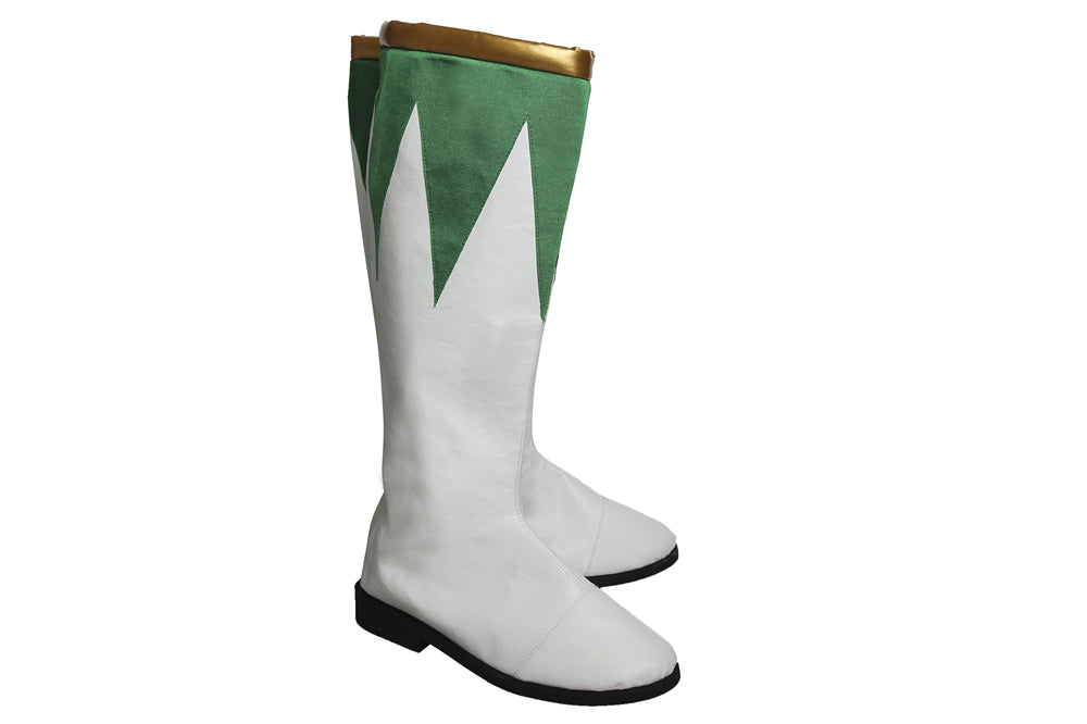 Power Rangers Green Ranger Custom Cosplay Shoes | Superhero Footwear