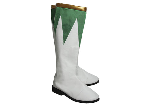Power Rangers Green Ranger Custom Cosplay Shoes | Superhero Footwear