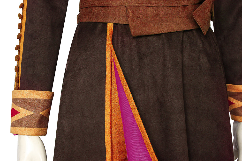 Frozen 2 Anna Cosplay Costume | Movie Outfit