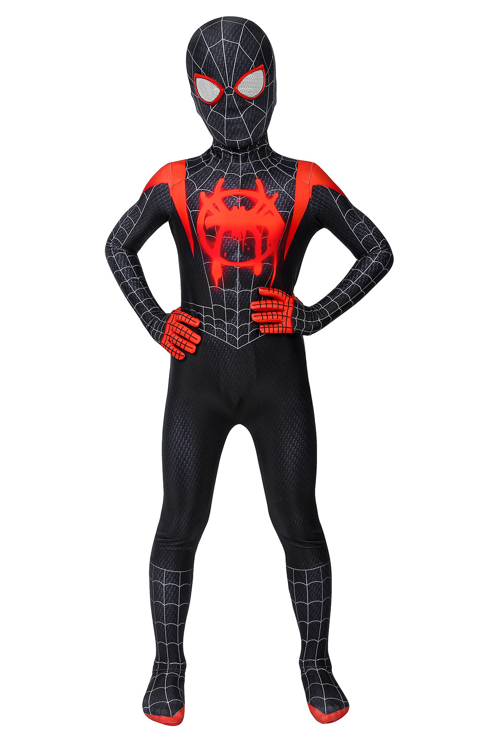 Kids Spider-Man Miles Morales Cosplay Costume | Marvel Outfit