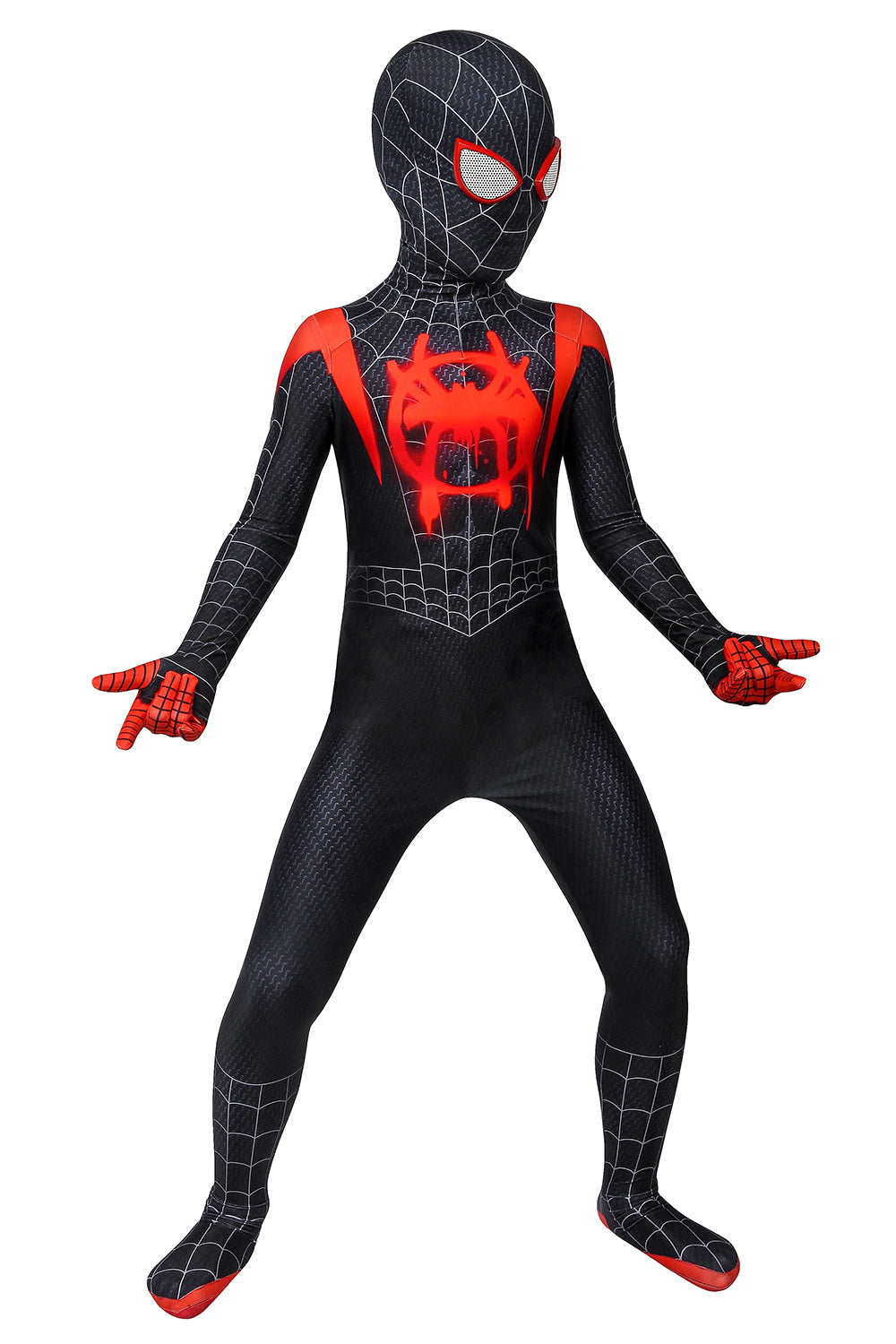 Kids Spider-Man Miles Morales Cosplay Costume | Marvel Outfit