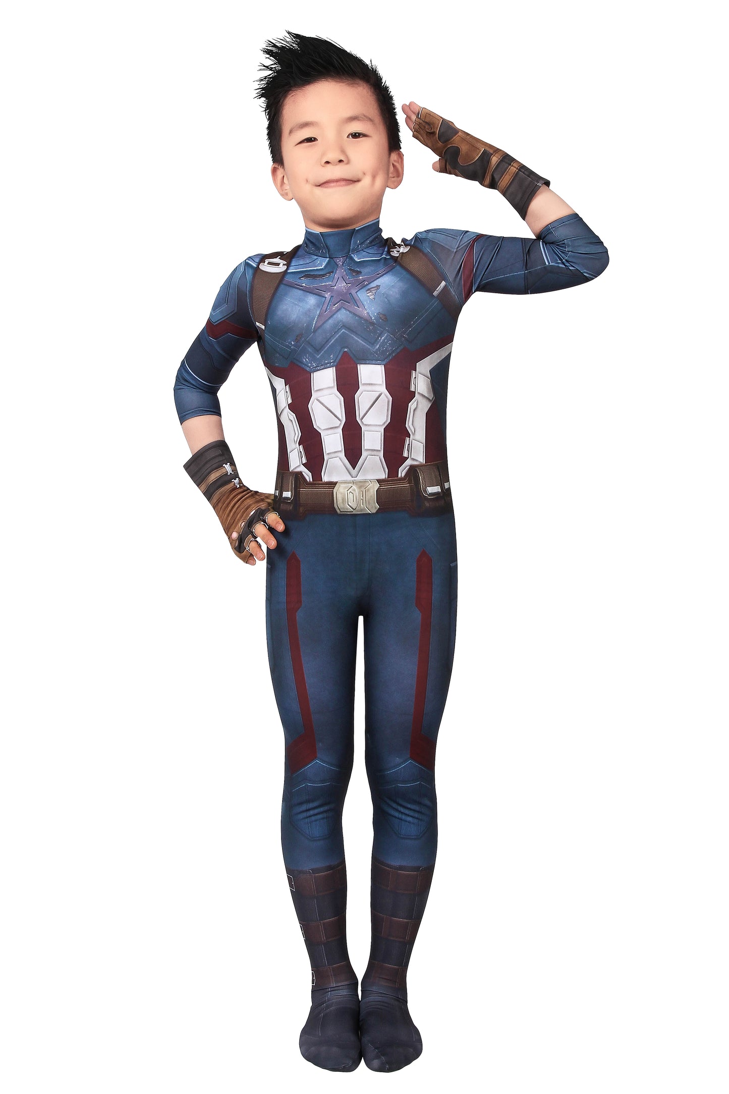 Kids Captain America Avengers 3 Cosplay Costume | Marvel Outfit