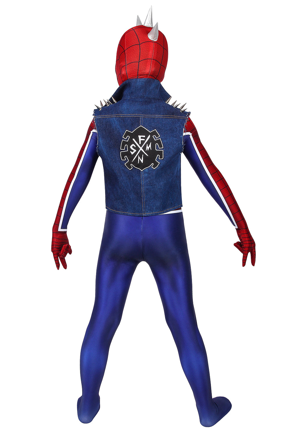 Kids Spider-Man PS4 Punk Suit Cosplay Costume | Marvel Outfit