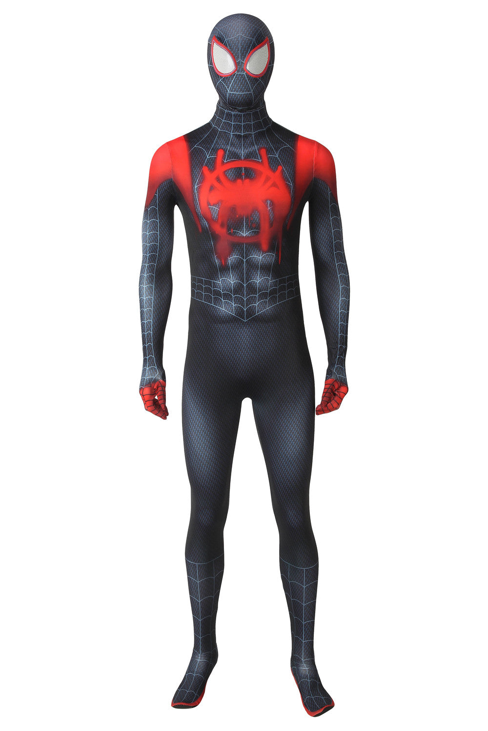 Marvel Spiderman Mile Morales Coat Complete Cosplay Costume Outfit