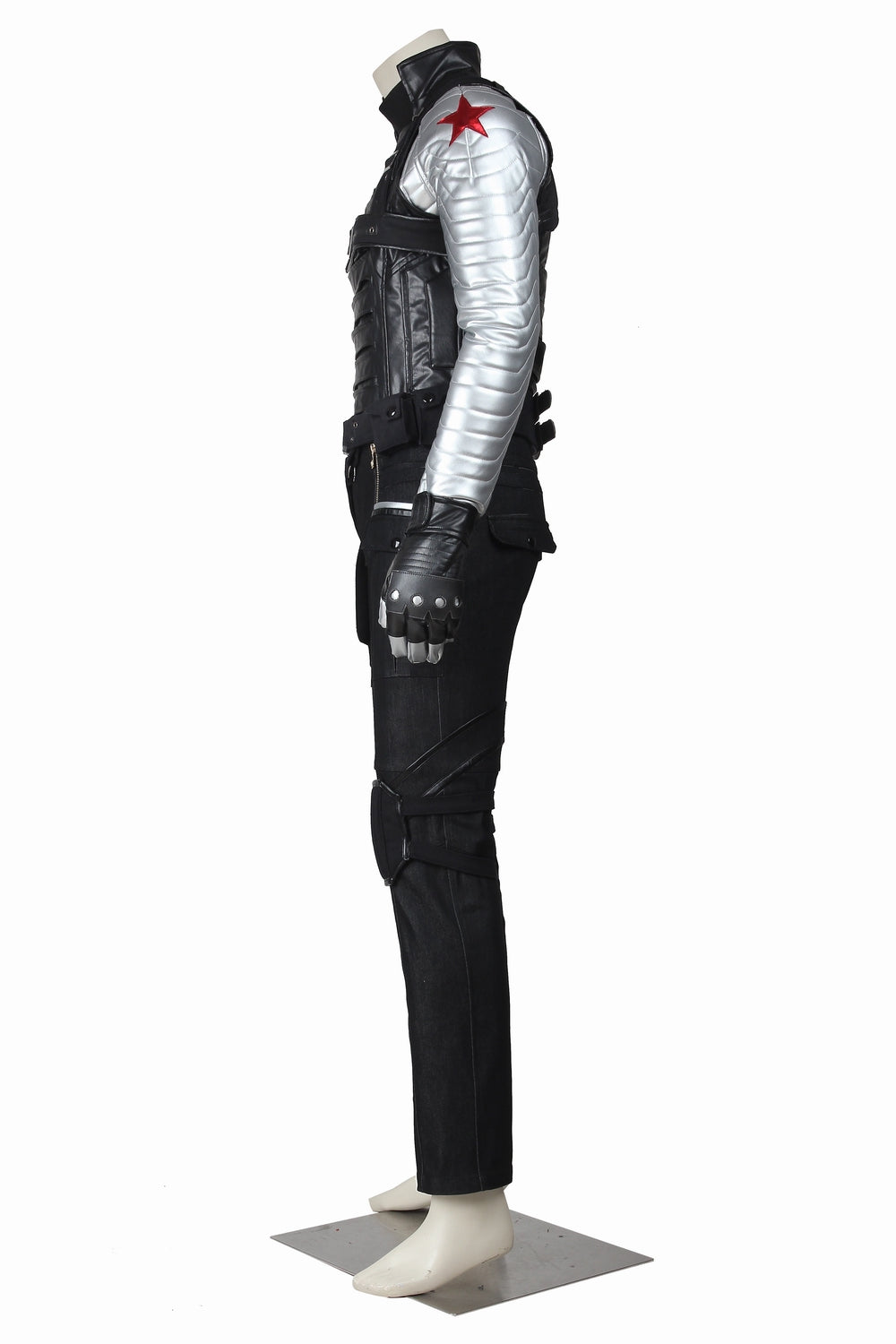 Captain America Bucky Cosplay Costume | Marvel Outfit