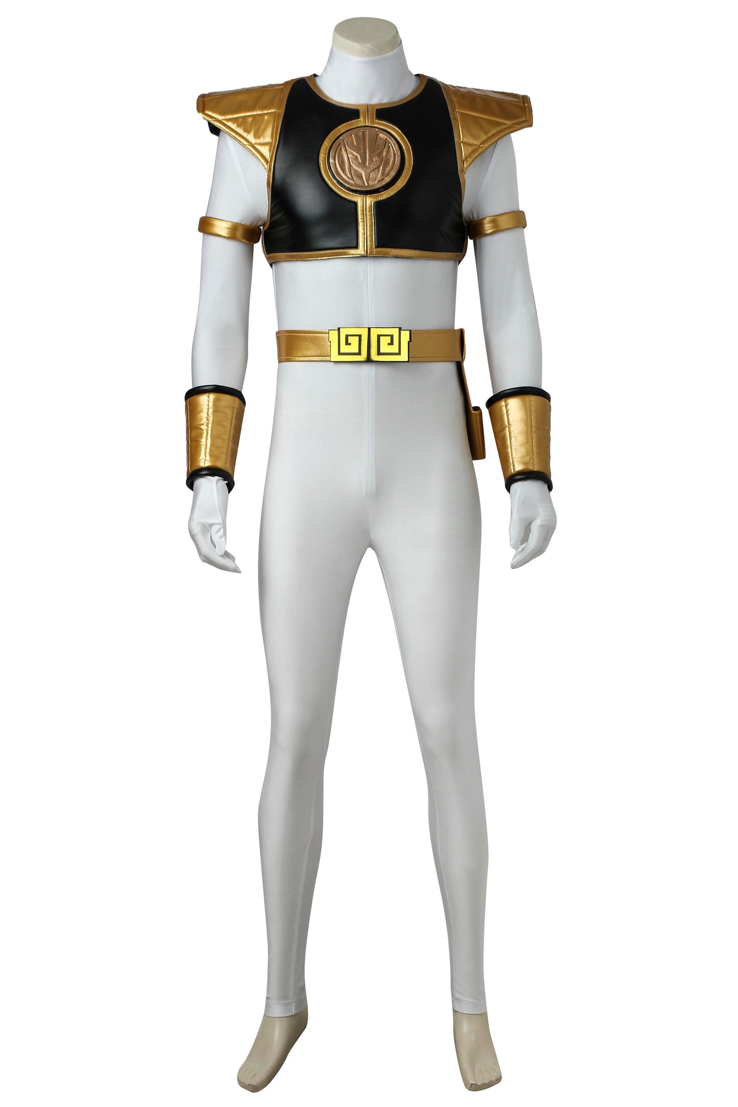 Zyuranger White Ranger Cosplay Costume | Superhero Outfit
