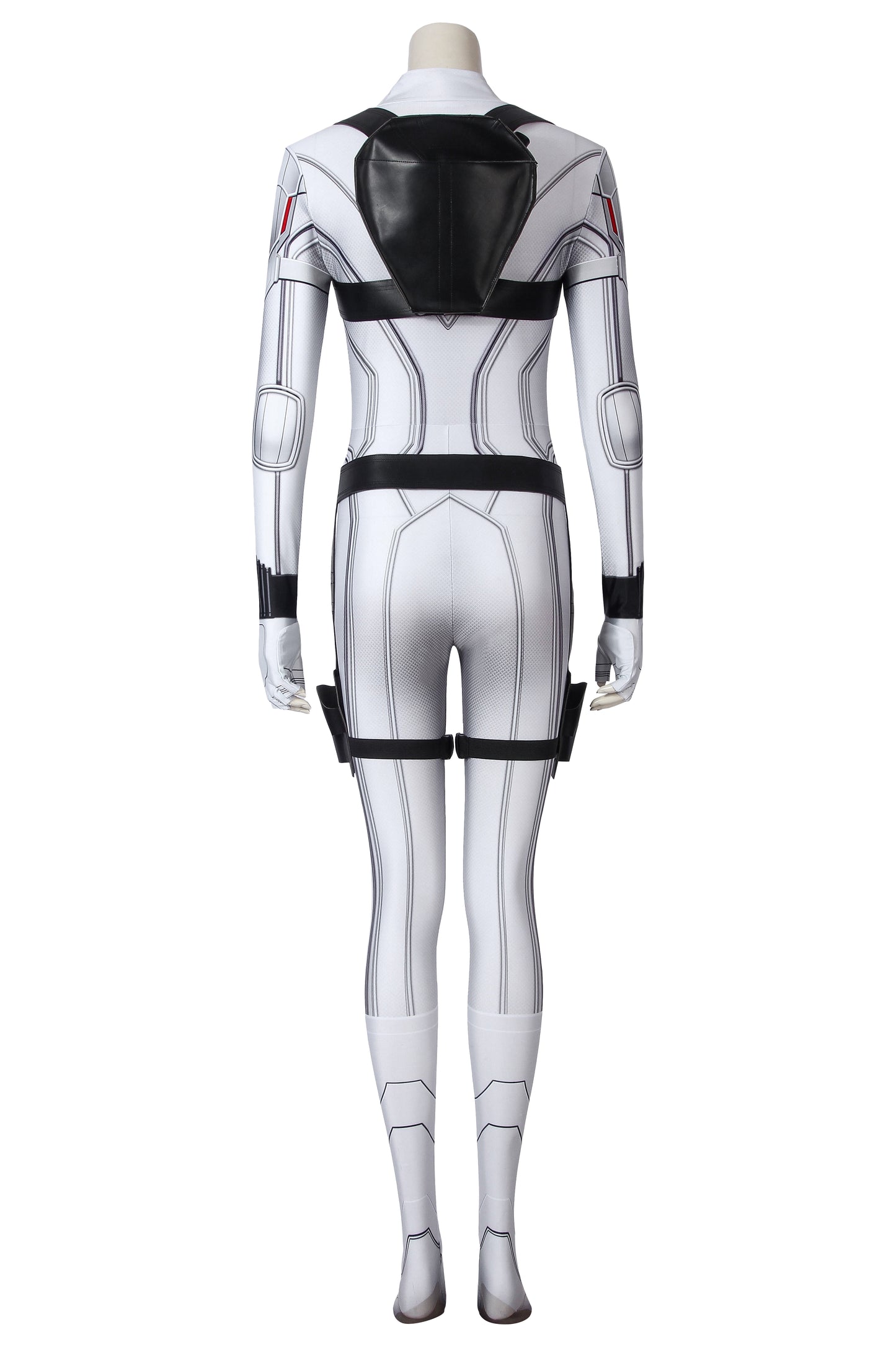 Black Widow White Suit Cosplay Costume | Marvel Outfit