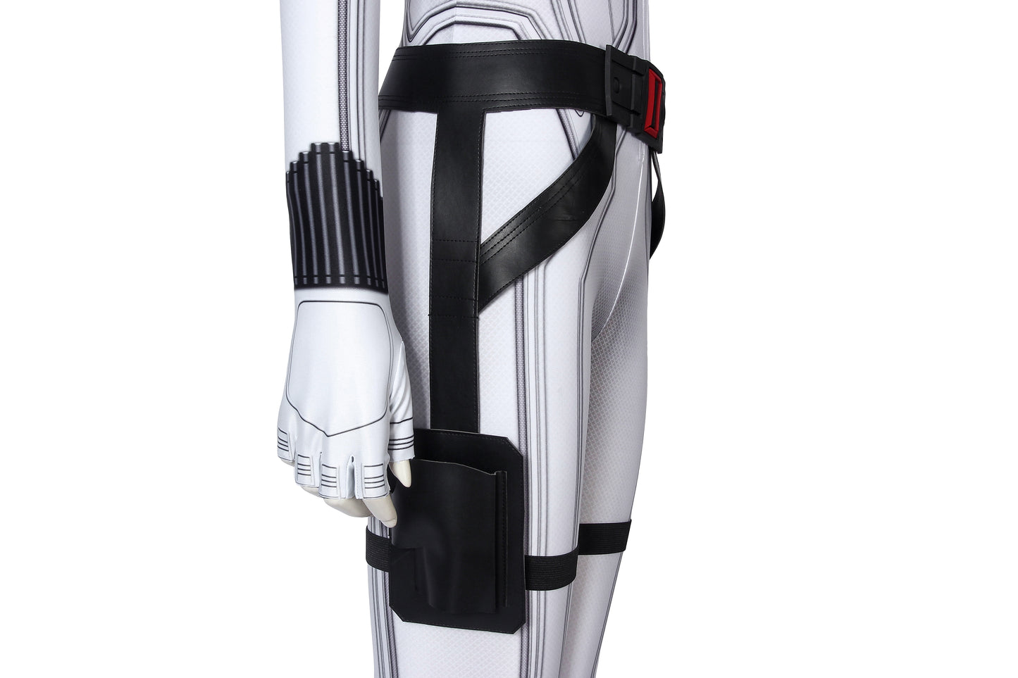 Black Widow White Suit Cosplay Costume | Marvel Outfit
