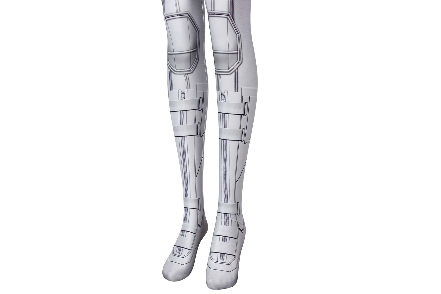 Black Widow White Suit Cosplay Costume | Marvel Outfit
