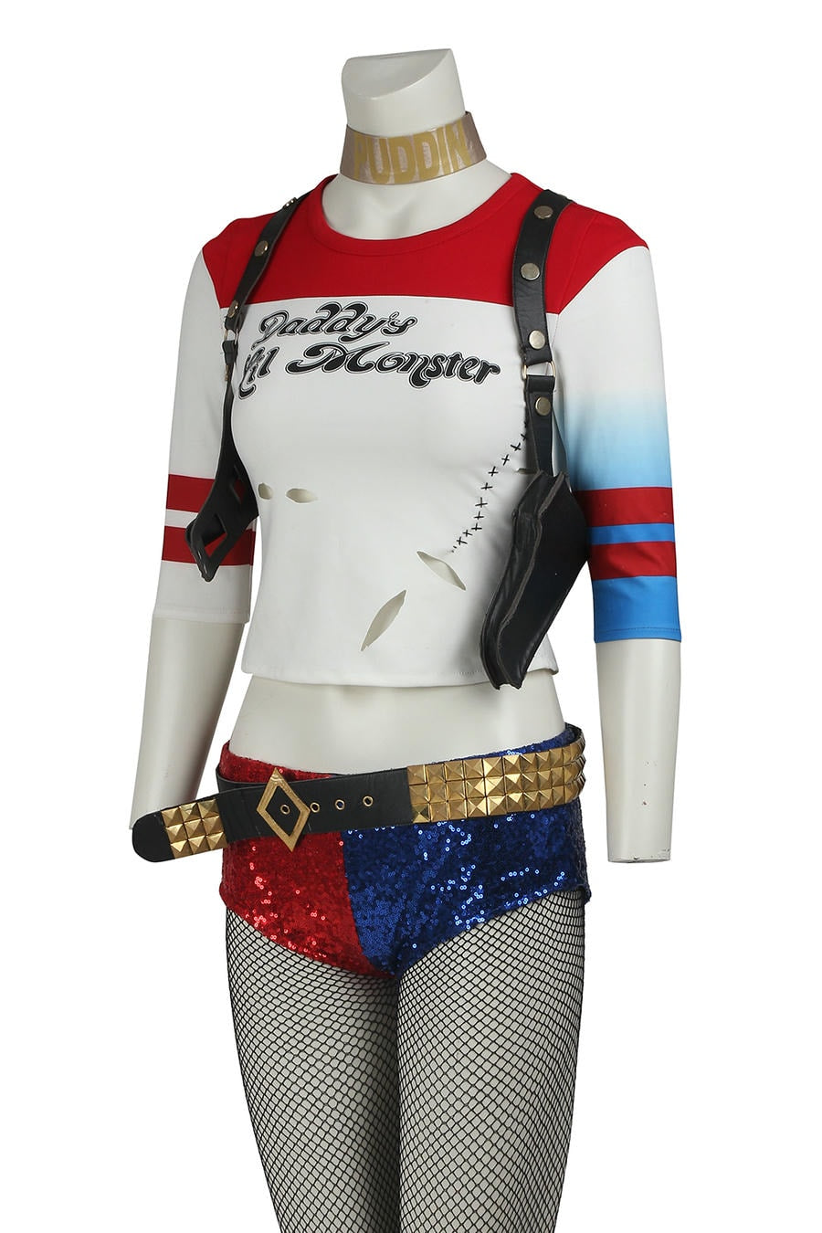 Suicide Squad Harley Quinn V2 Cosplay Costume  | DC Outfit