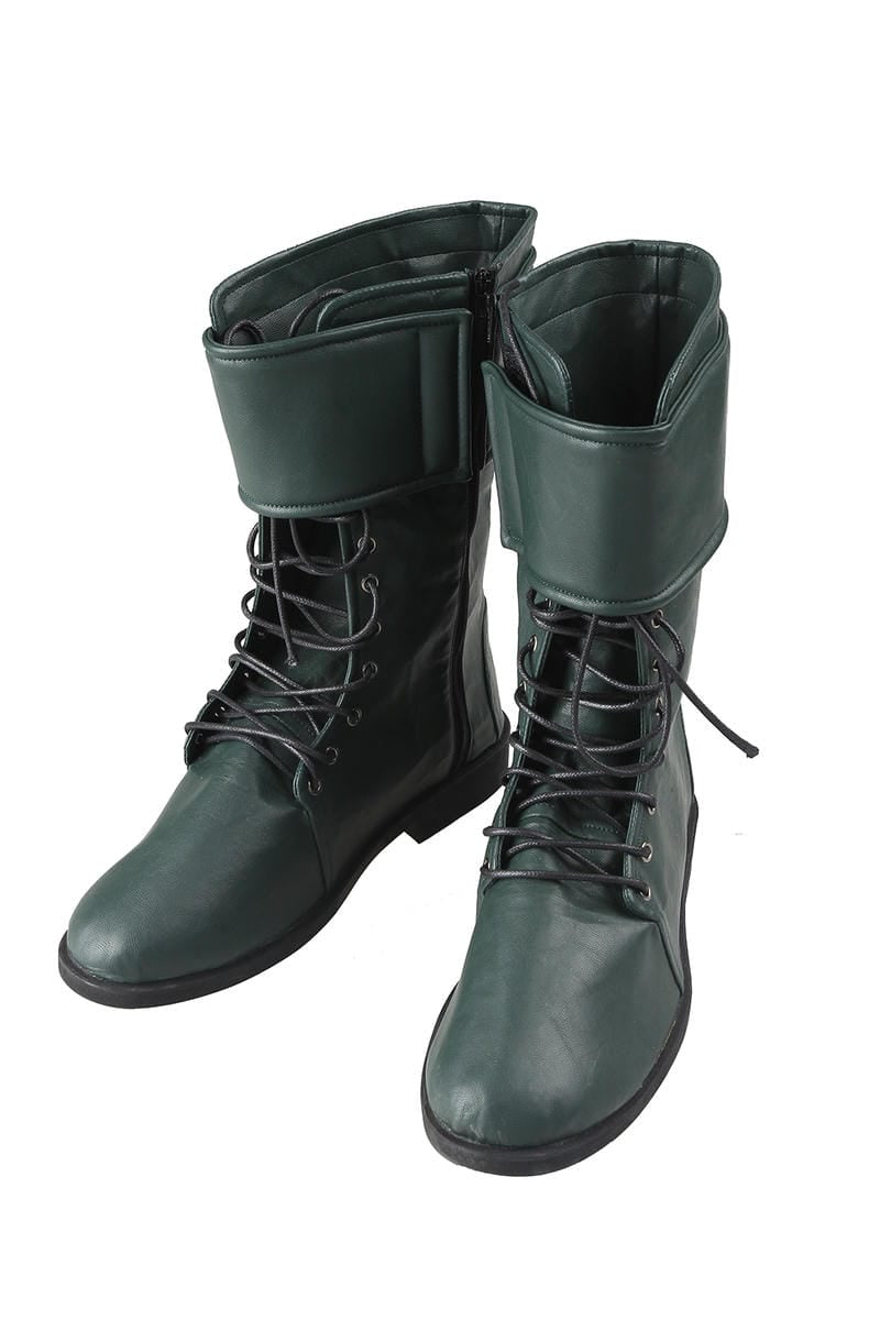 Green Arrow Season 4 Oliver Queen Custom Cosplay Shoes | TV Series Footwear