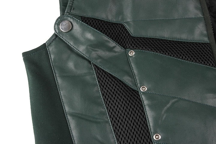 Green Arrow Season 4 Oliver Queen Cosplay Costume | DC Outfit