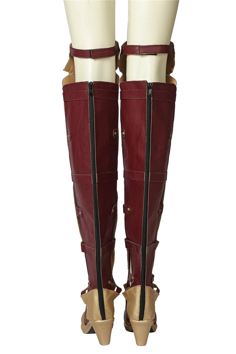 Wonder Woman Diana Prince Custom Cosplay Shoes | Superhero Footwear