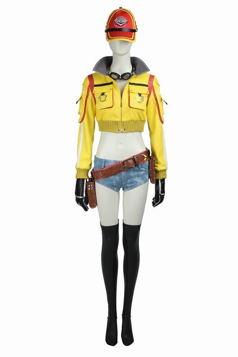 Final Fantasy XV Cindy Aurum Cosplay Costume | Gaming Outfit