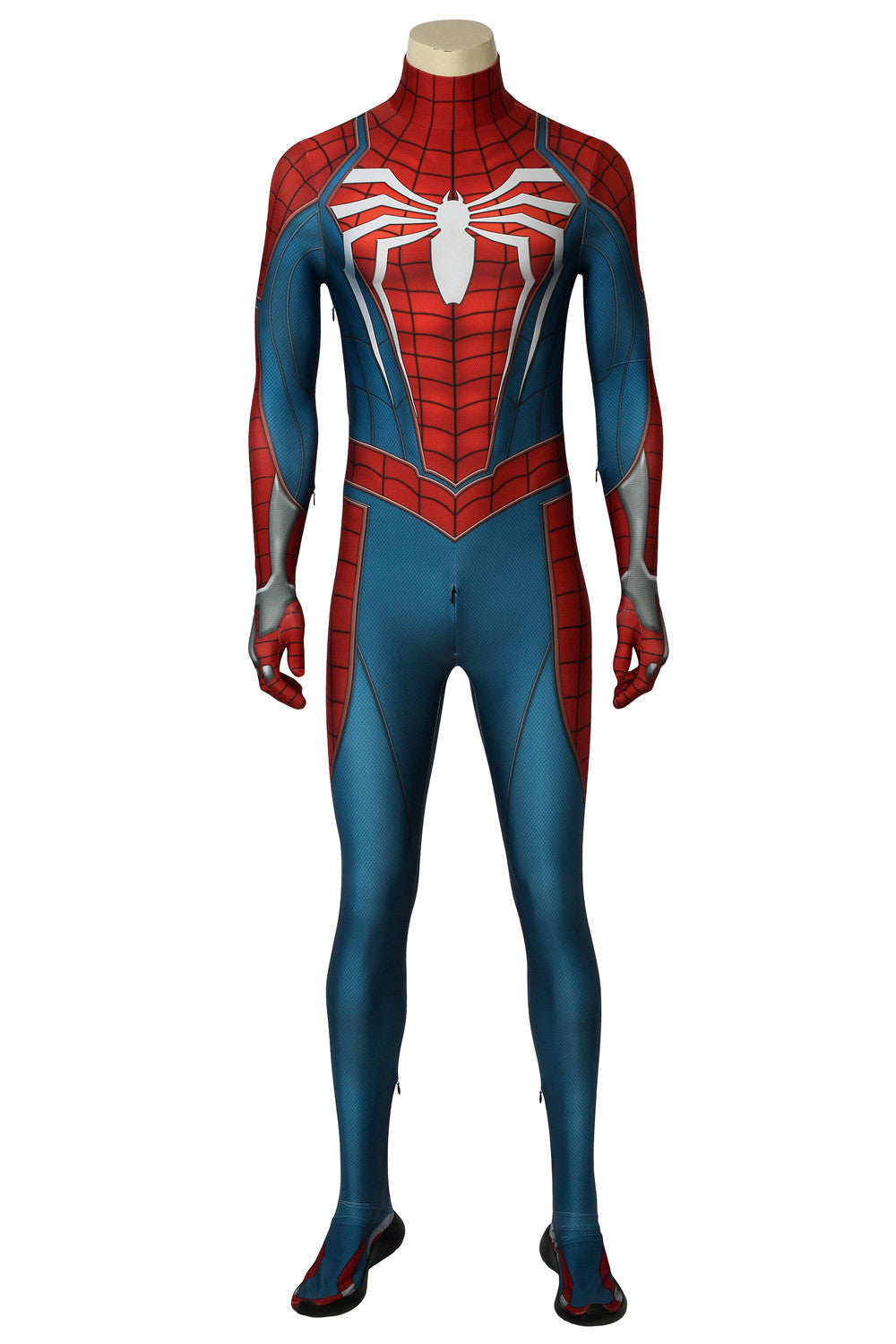 Marvel Spiderman Advance Suit Complete Cosplay Costume Outfit