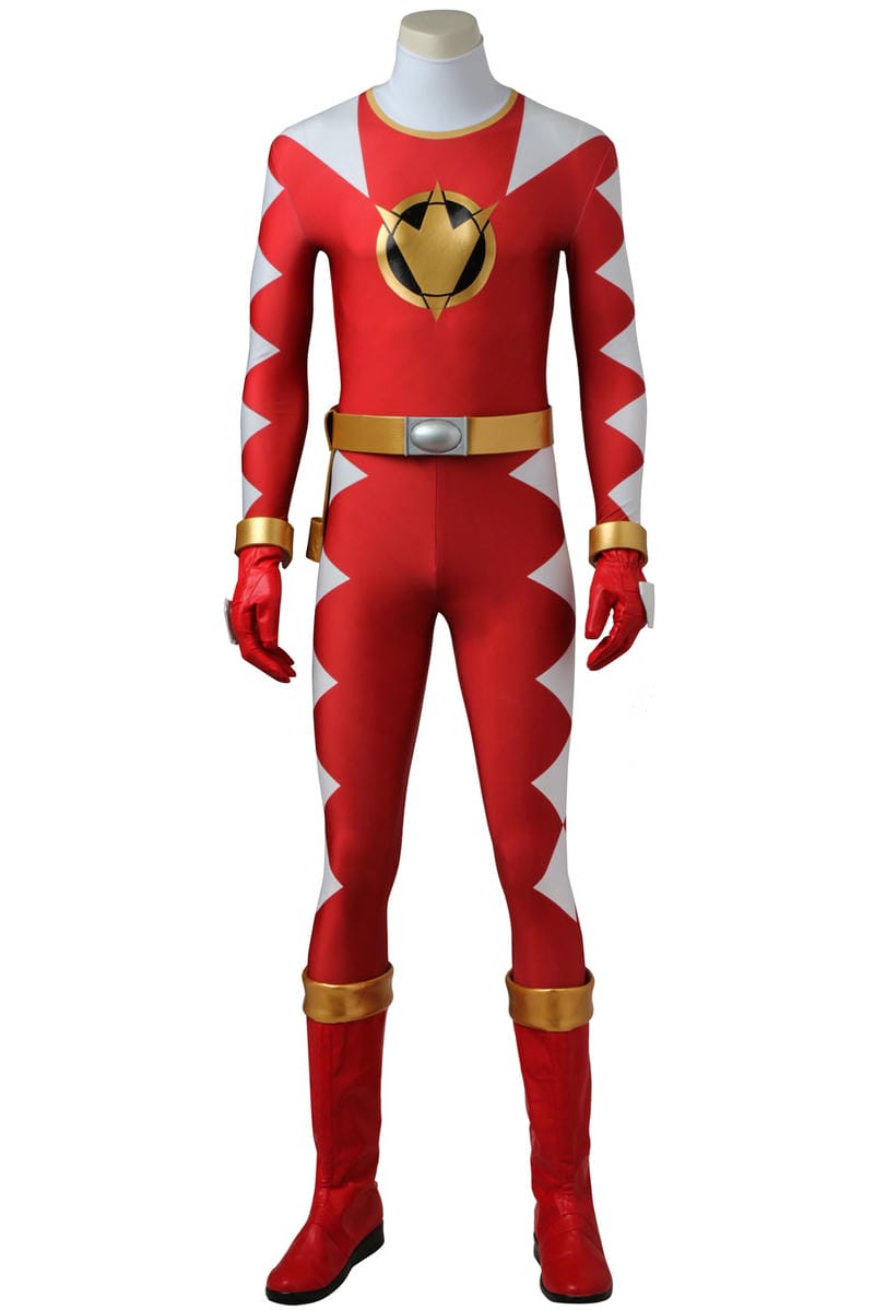 Power Rangers Dino Thunder Red Ranger Custom Cosplay Shoes | Superhero Footwear