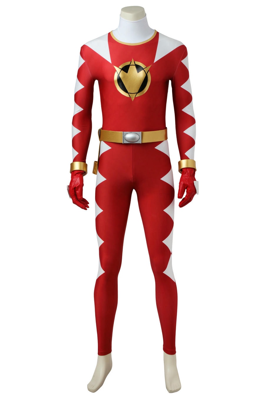 Dino Thunder Red Ranger Cosplay Costume | Superhero Outfit