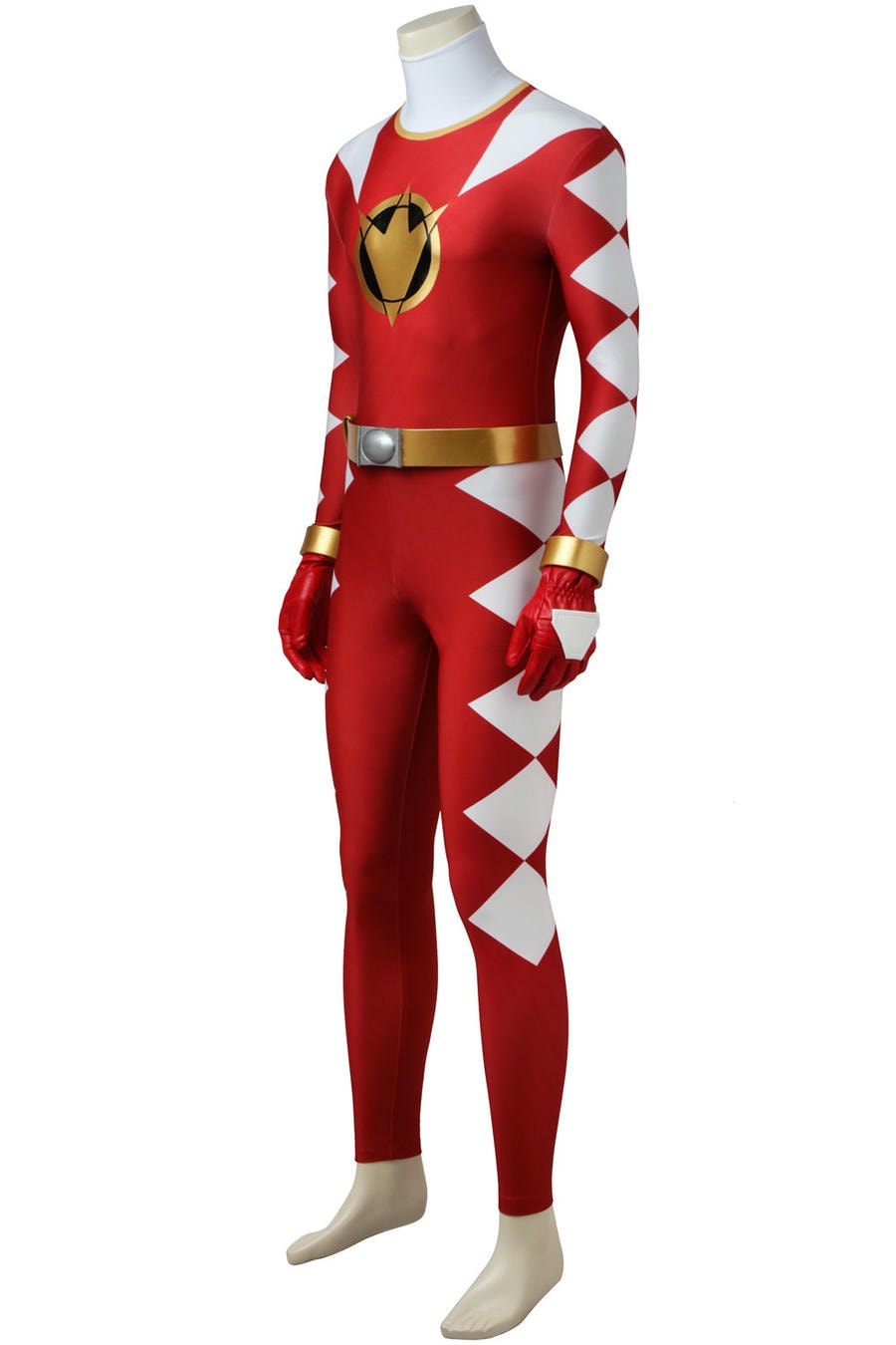Dino Thunder Red Ranger Cosplay Costume | Superhero Outfit