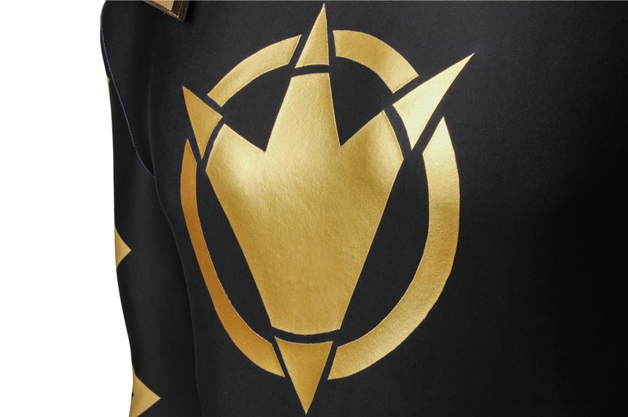 Dino Thunder Black Ranger Cosplay Costume | Superhero Outfit