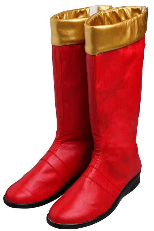 Power Rangers Dino Thunder Red Ranger Custom Cosplay Shoes | Superhero Footwear