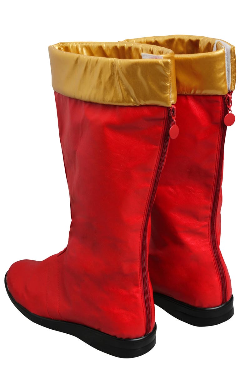 Power Rangers Dino Thunder Red Ranger Custom Cosplay Shoes | Superhero Footwear