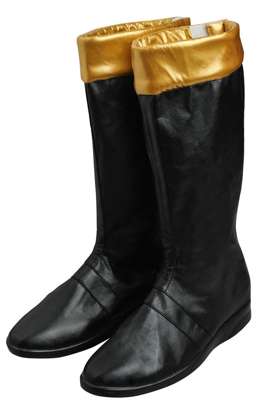 Power Rangers Dino Thunder Black Ranger Custom Cosplay Shoes | Superhero Footwear