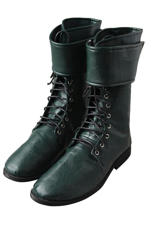 Green Arrow Season 5 Oliver Queen Custom Cosplay Shoes | TV Series Footwear
