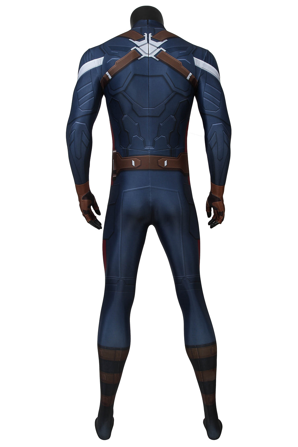 Marvel Winter Soldier Captain America Complete Cosplay Costume Outfit