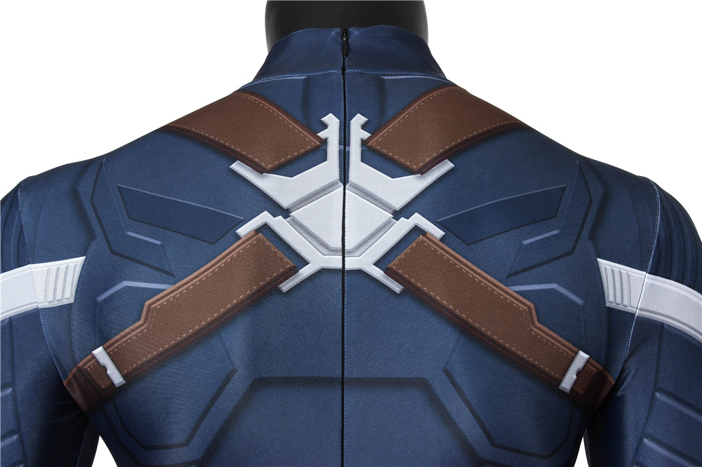 Marvel Winter Soldier Captain America Complete Cosplay Costume Outfit