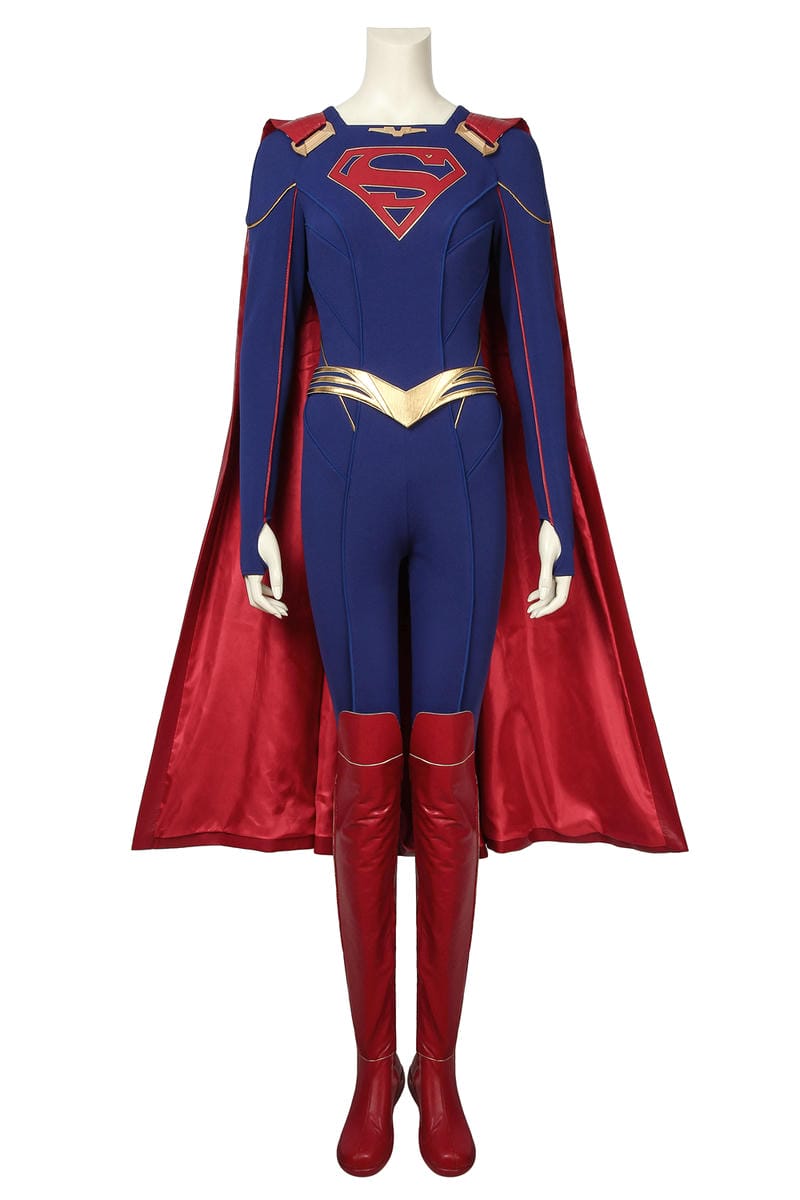 Supergirl Kara Zor-El Custom Cosplay Shoes | Superhero Footwear