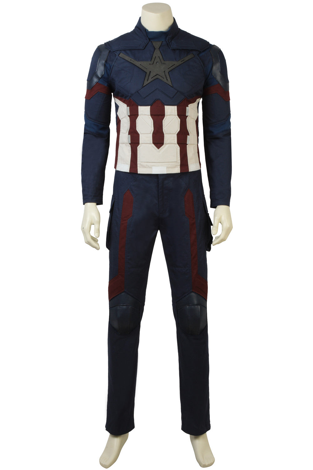 Avengers 3 Captain America Cosplay Costume | Marvel Outfit