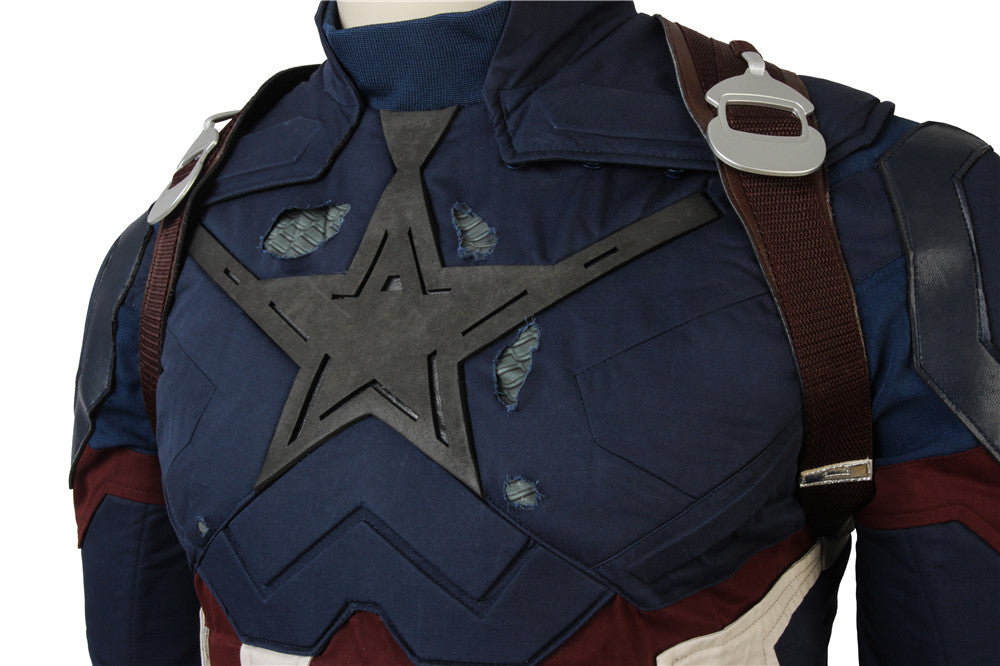 Avengers 3 Captain America Cosplay Costume | Marvel Outfit