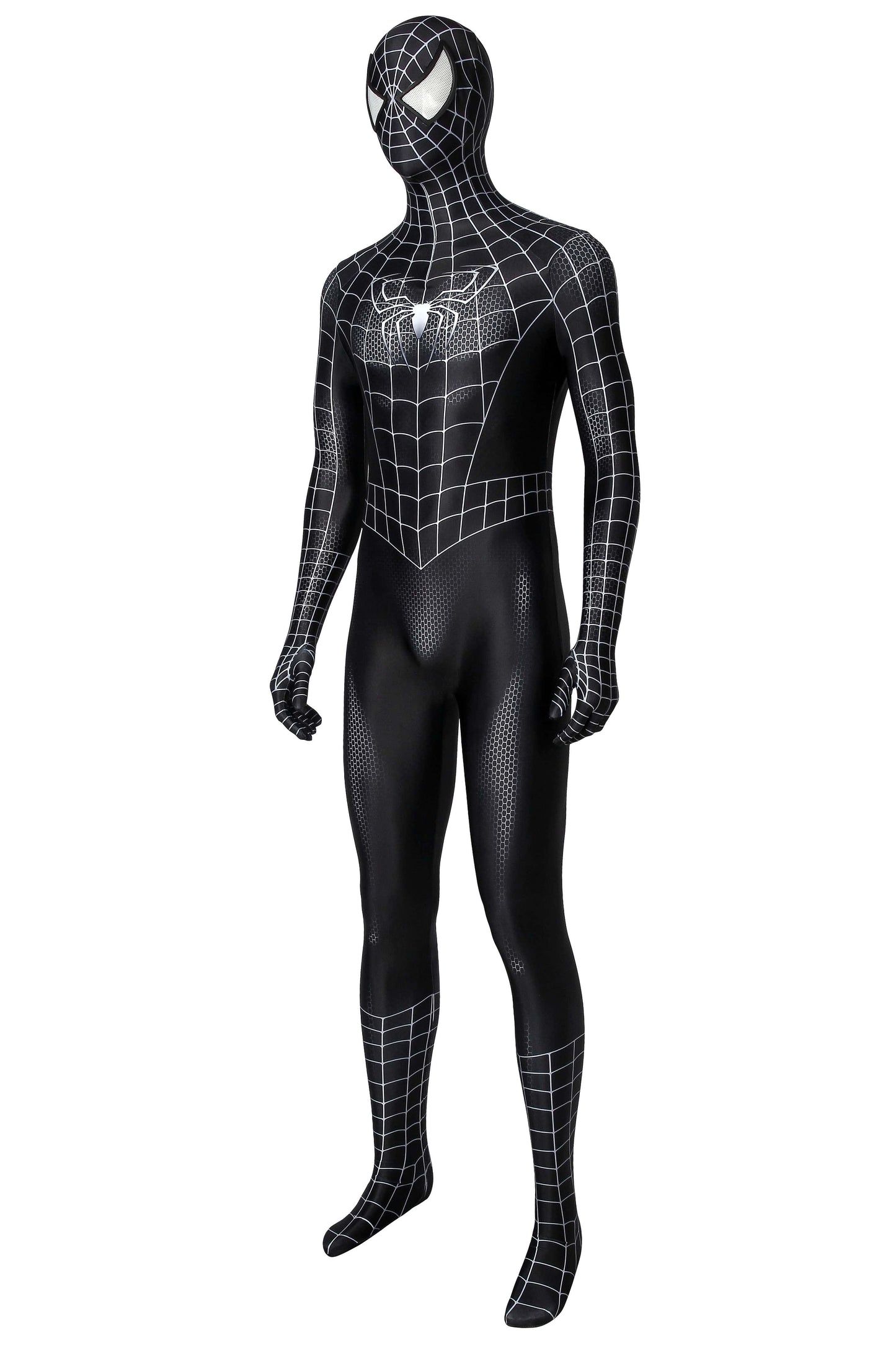 Marvel Spiderman Black Venom 2007 Complete Cosplay Costume Outfit