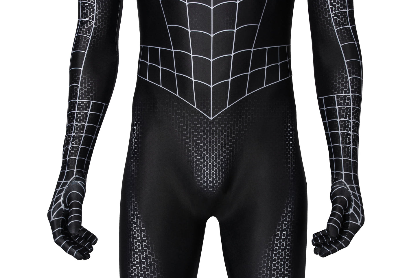 Marvel Spiderman Black Venom 2007 Complete Cosplay Costume Outfit