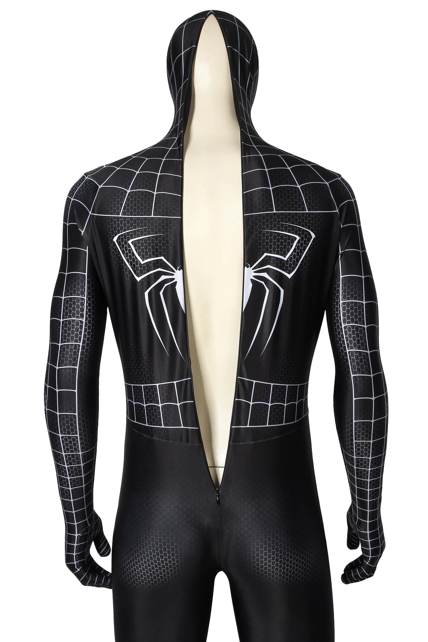 Marvel Spiderman Black Venom 2007 Complete Cosplay Costume Outfit