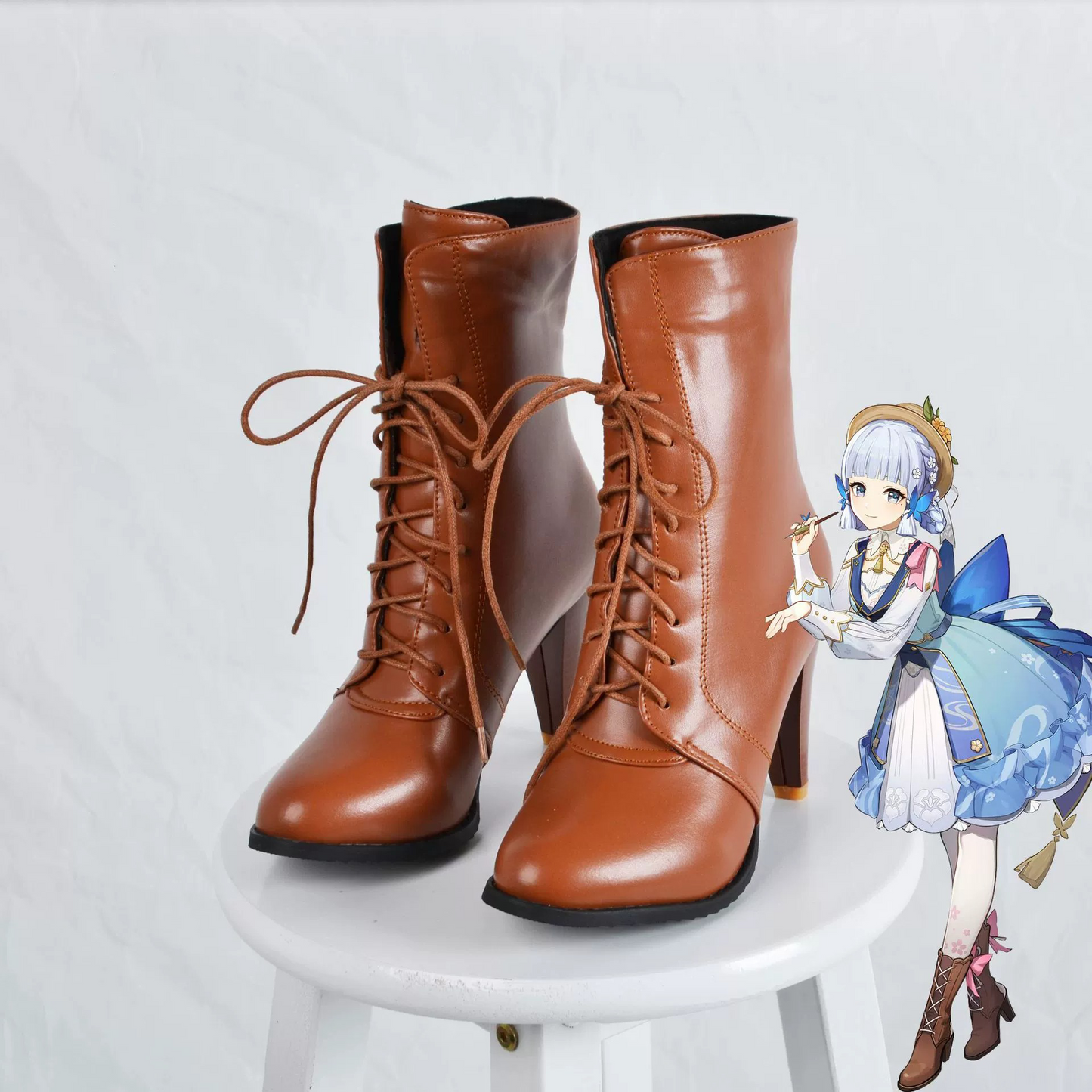 Genshin Impact Kamisato Ayaka Carnival Cosplay Costume | Gaming Outfit