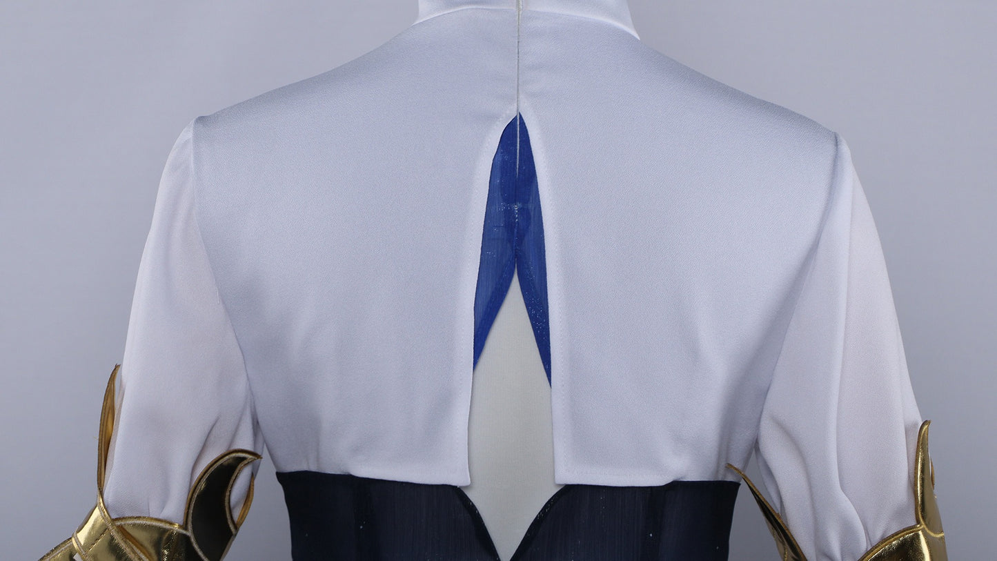 Genshin Impact Focalors Carnival Cosplay Costume | Gaming Outfit