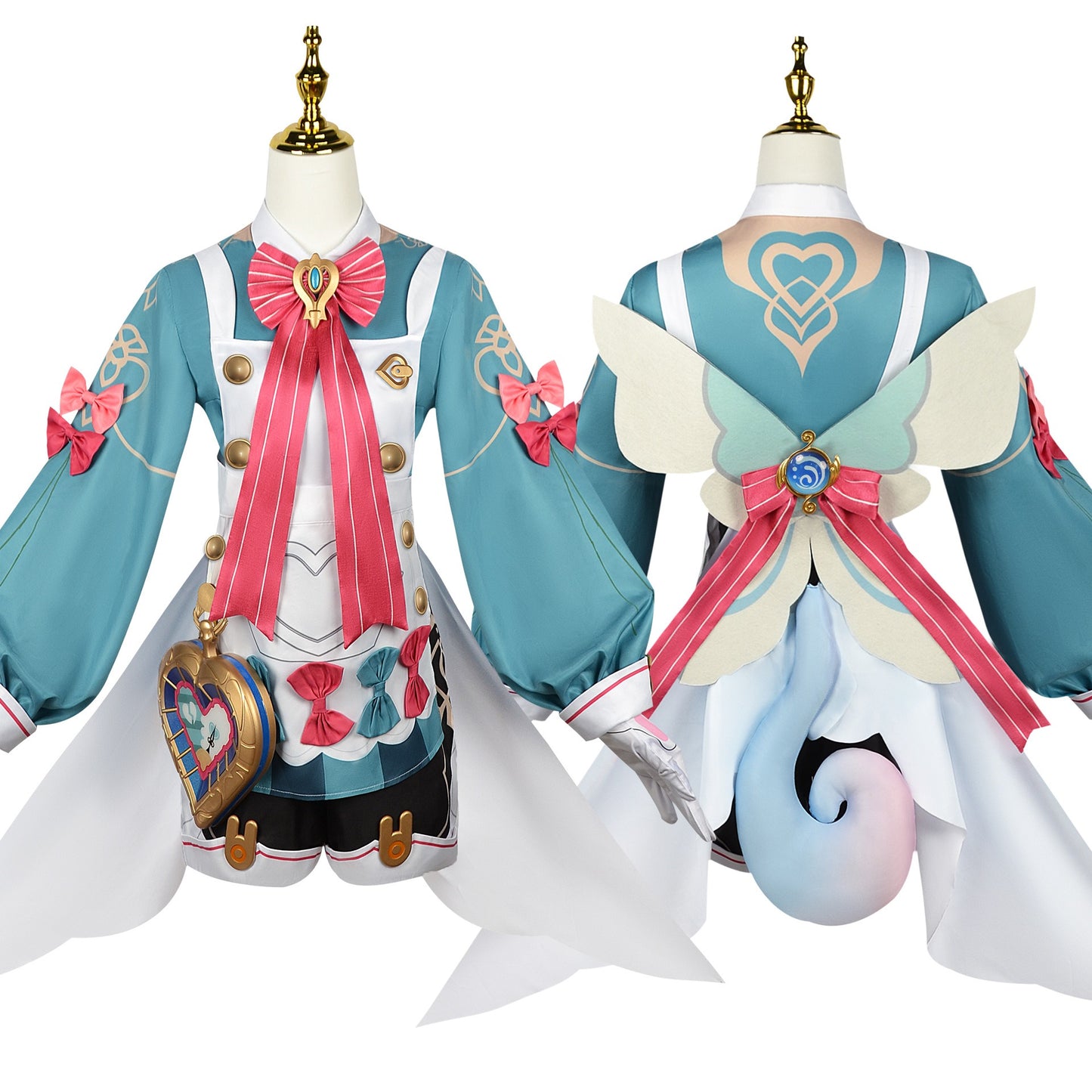 Genshin Impact Sigewinne Cosplay Costume | Game Outfit