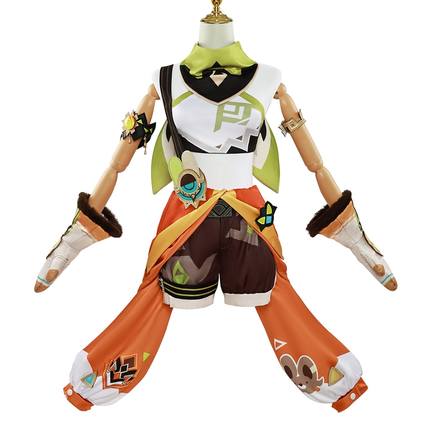 Genshin Impact Kachina Complete Cosplay Costume Outfit